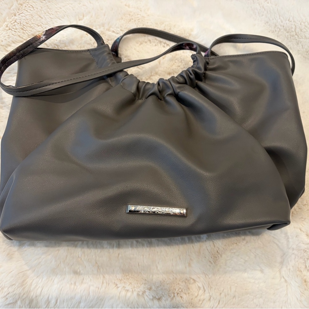 Betsey Johnson Dark Gray Women's Hand Bag